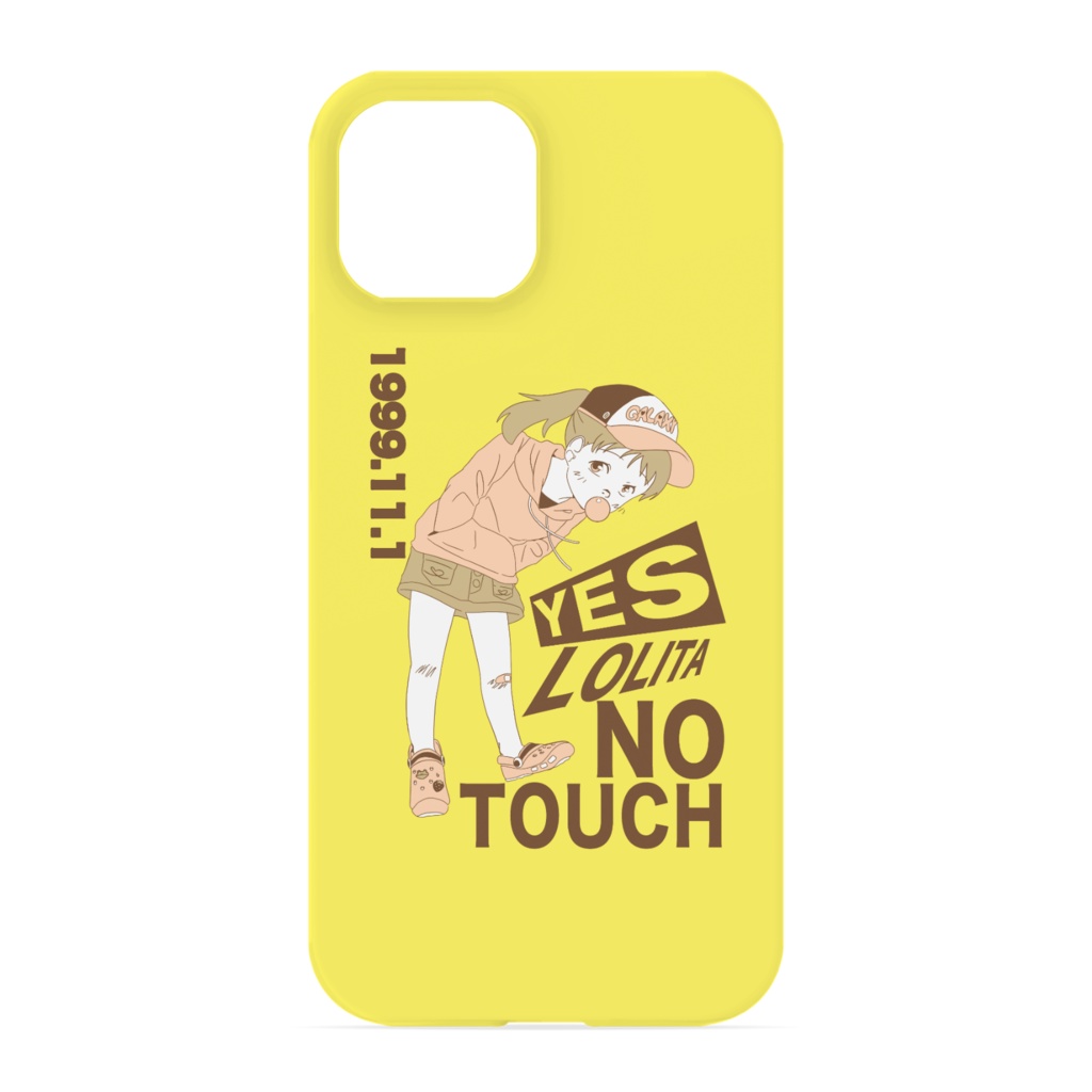 YES LOLITA NO TOUCH iPhoneスマホカバー
