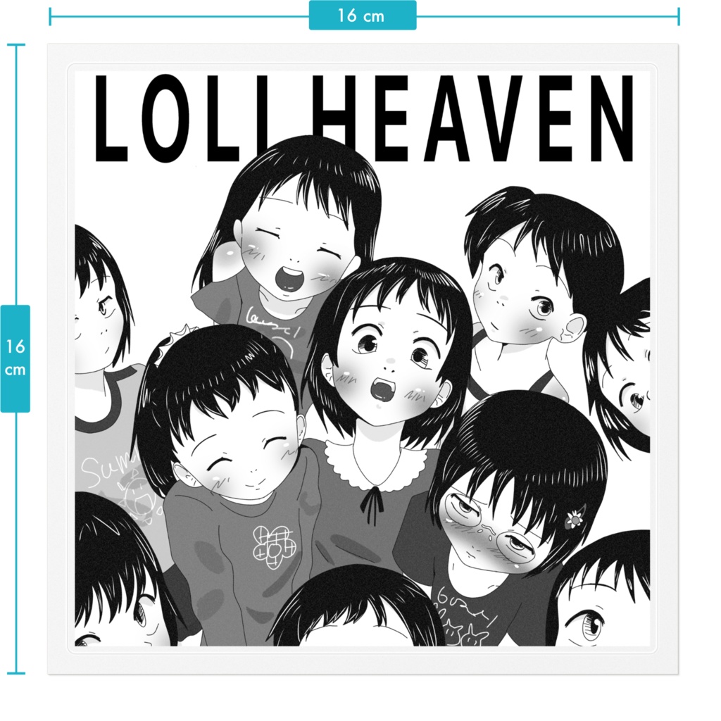 ロリ天国 ステッカー