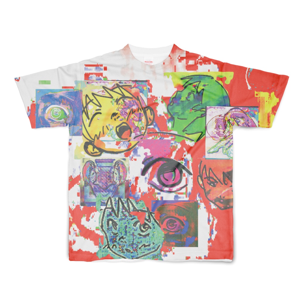 悪夢　フルグラフィックTシャツ