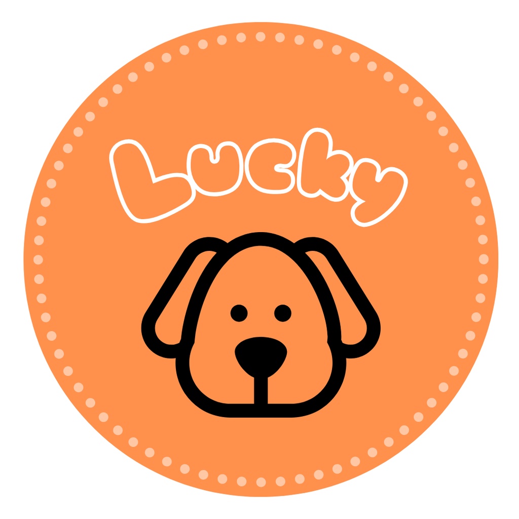 Positive Words × Fluffy Dog – Sticker Set (10 PNGs)