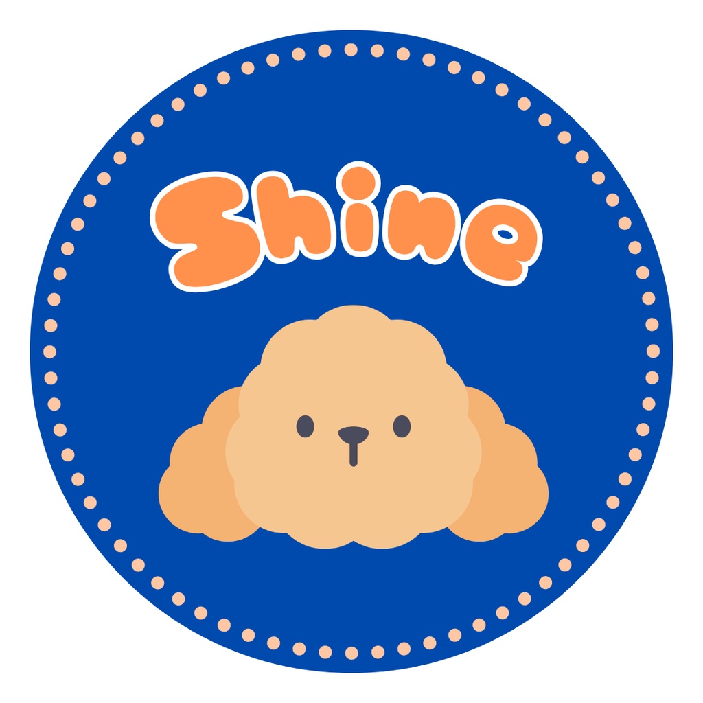 Positive Words × Fluffy Dog – Sticker Set (10 PNGs)