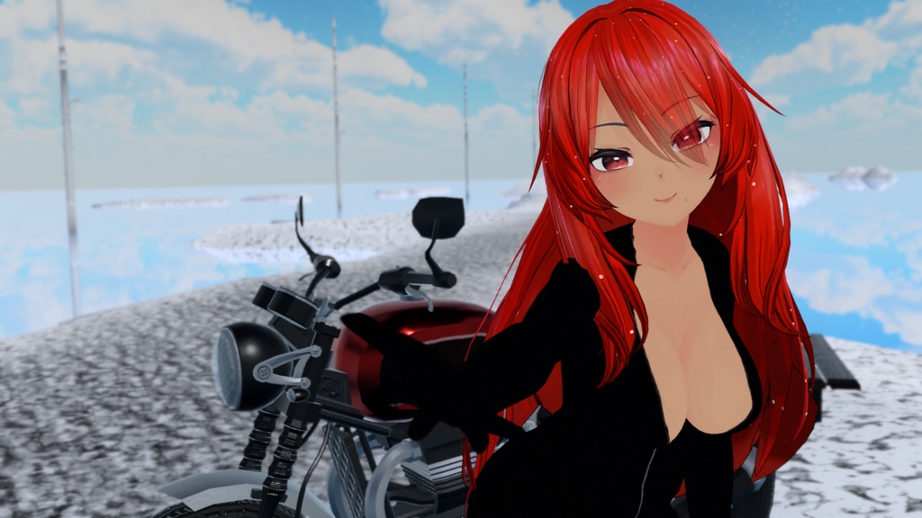 【桔梗(kikyo)専用】ラバースーツテクスチャ/kikyo RubberSuit texture