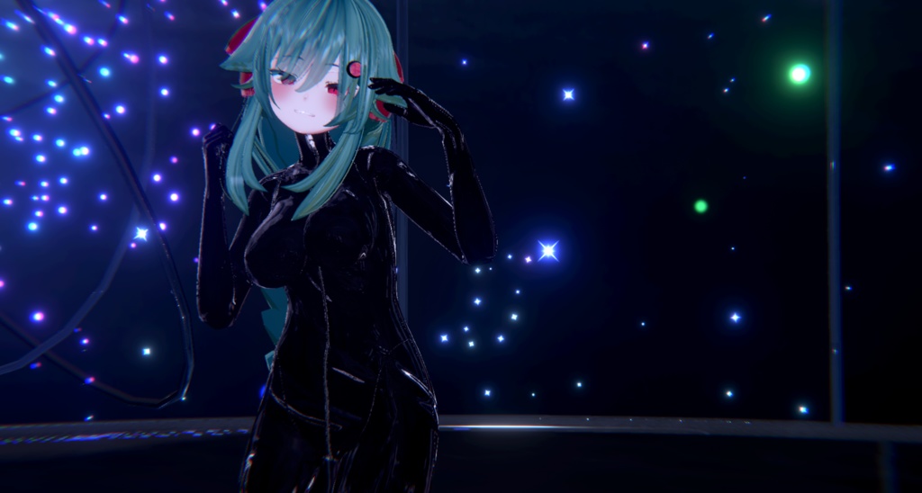 【桔梗(kikyo)専用】ラバースーツテクスチャ/kikyo RubberSuit texture