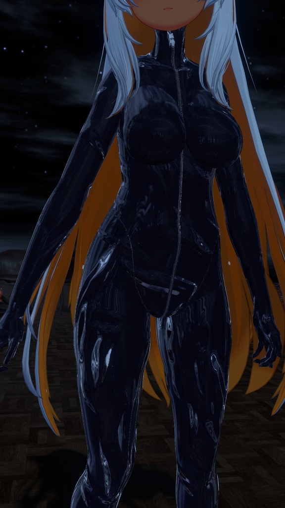 【桔梗(kikyo)専用】ラバースーツテクスチャ/kikyo RubberSuit texture