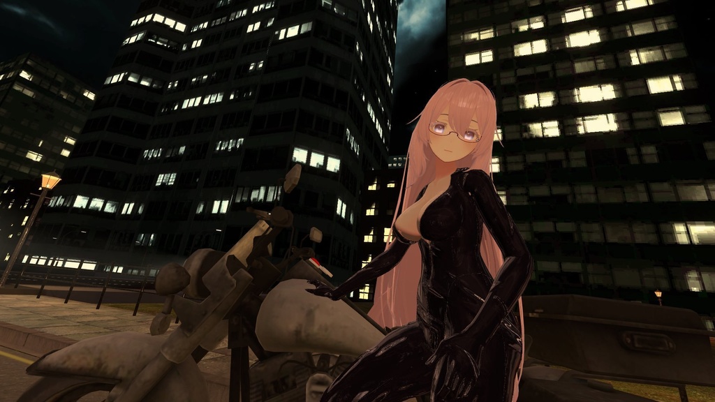 【桔梗(kikyo)専用】ラバースーツテクスチャ/kikyo RubberSuit texture