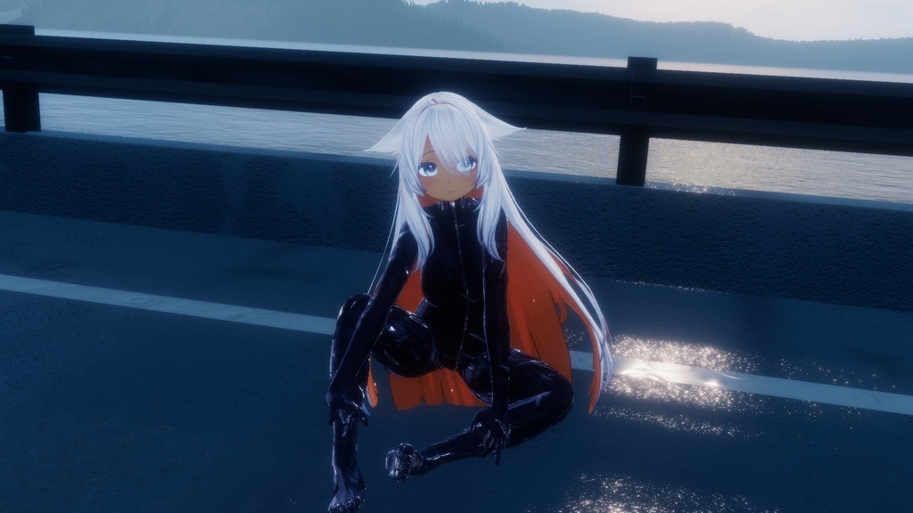 【桔梗(kikyo)専用】ラバースーツテクスチャ/kikyo RubberSuit texture