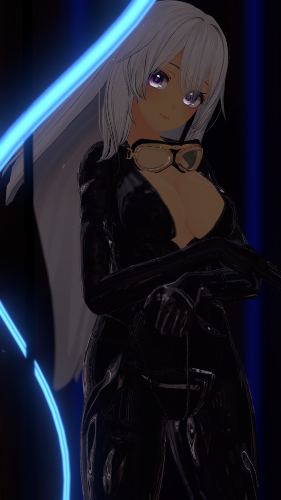 【桔梗(kikyo)専用】ラバースーツテクスチャ/kikyo RubberSuit texture