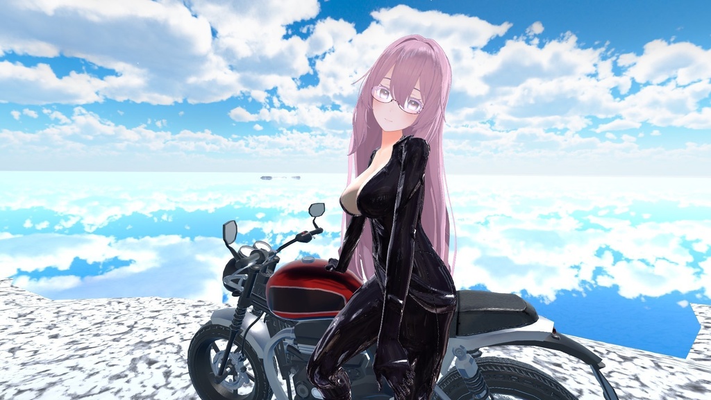 【桔梗(kikyo)専用】ラバースーツテクスチャ/kikyo RubberSuit texture