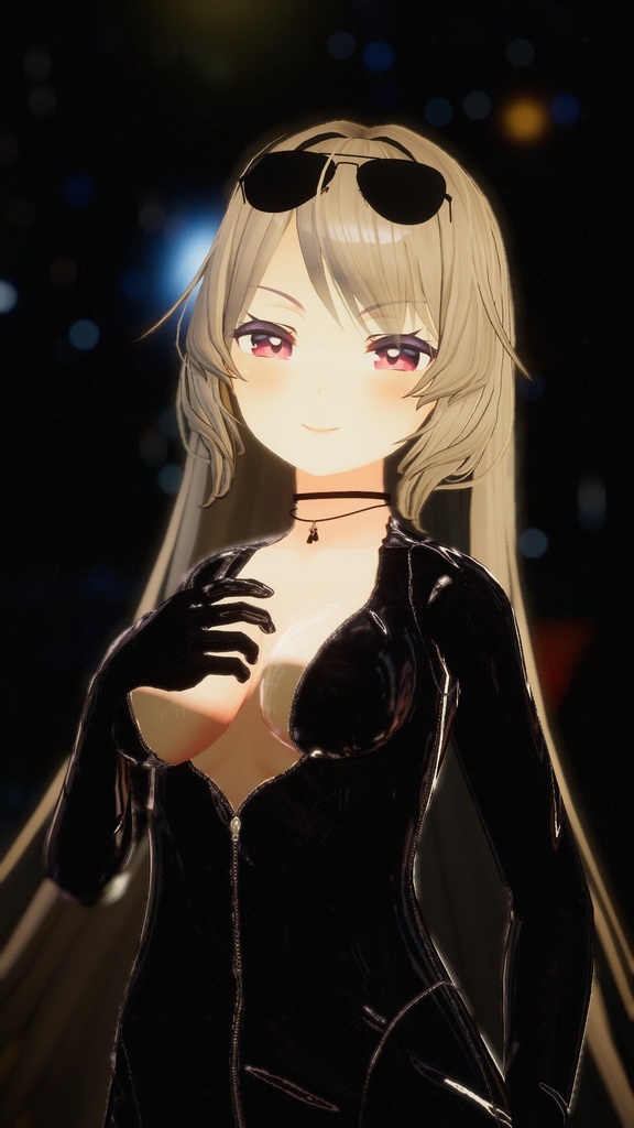 【桔梗(kikyo)専用】ラバースーツテクスチャ/kikyo RubberSuit texture