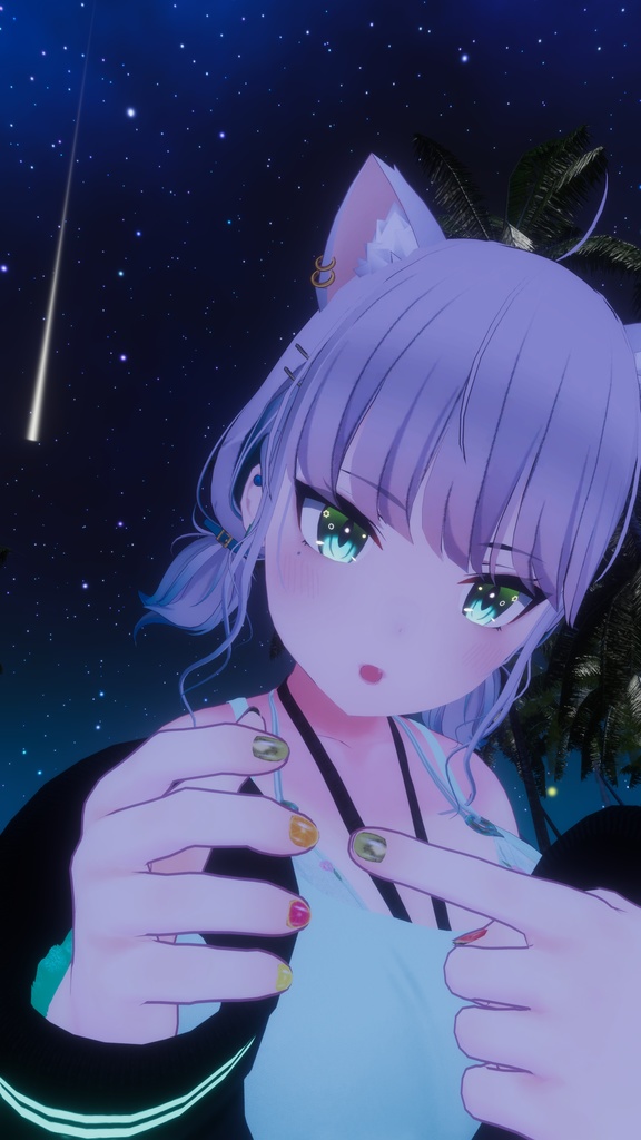 【桔梗(kikyo)専用】ネイルテクスチャ/Nail texture