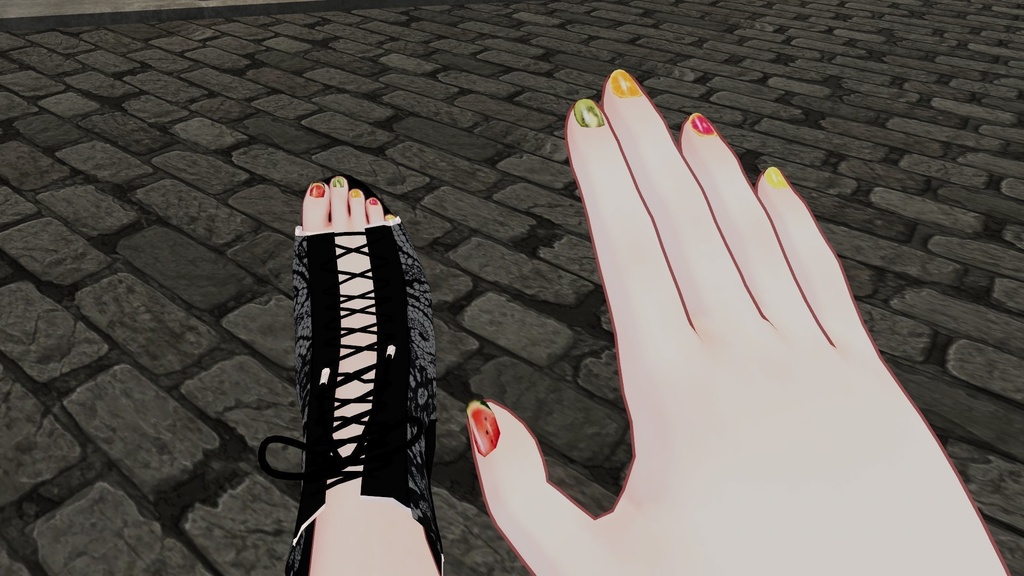 【桔梗(kikyo)専用】ネイルテクスチャ/Nail texture