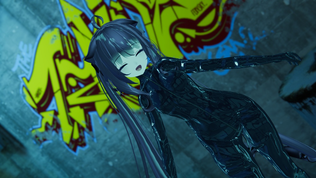 【舞夜ちゃん(Maya)専用】ラバースーツテクスチャ/maya RubberSuit texture