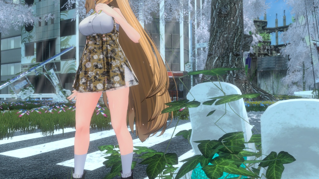 【桔梗(kikyo)専用】コスチュームテクスチャ/costume texture