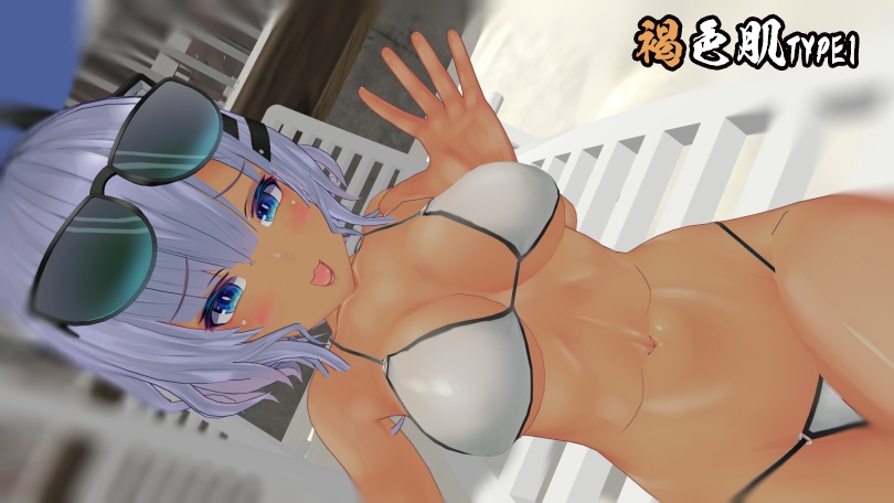 【リーメ&リーバちゃん専用】肌・眼テクスチャ素材