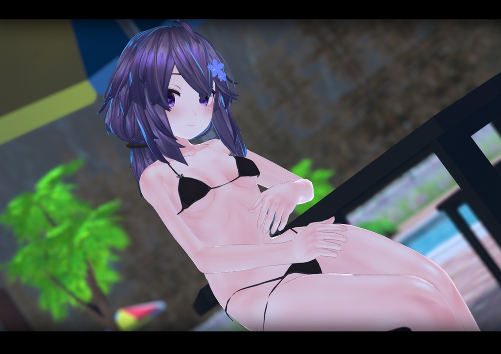 【メリノちゃん専用】肌・髪・眼テクスチャ素材/Merino Skin/Hair/Eye texture