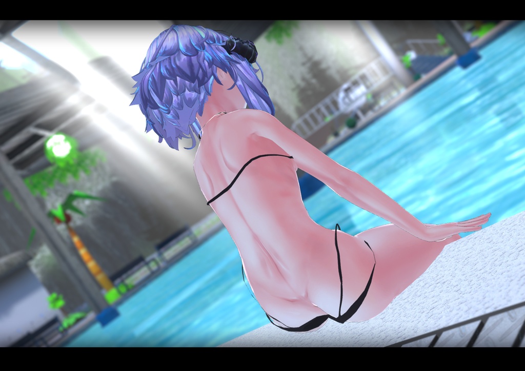 【メリノちゃん専用】肌・髪・眼テクスチャ素材/Merino Skin/Hair/Eye texture