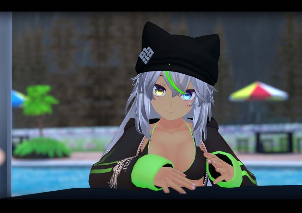 【メリノちゃん専用】肌・髪・眼テクスチャ素材/Merino Skin/Hair/Eye texture