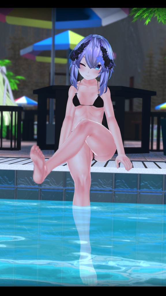 【メリノちゃん専用】肌・髪・眼テクスチャ素材/Merino Skin/Hair/Eye texture