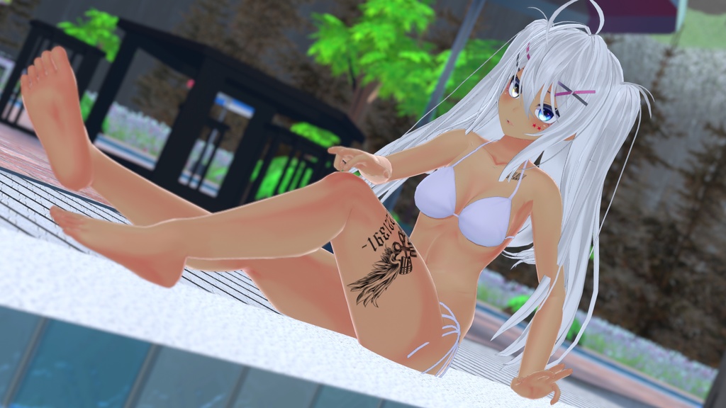 【イヨちゃん専用】肌・眼テクスチャ素材/EYO Skin/Eye texture