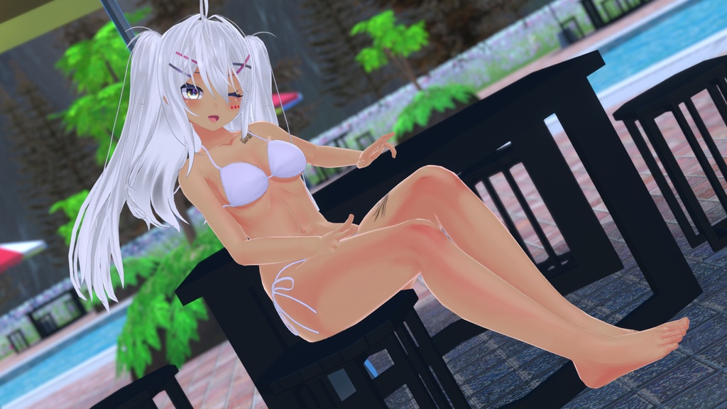 【イヨちゃん専用】肌・眼テクスチャ素材/EYO Skin/Eye texture