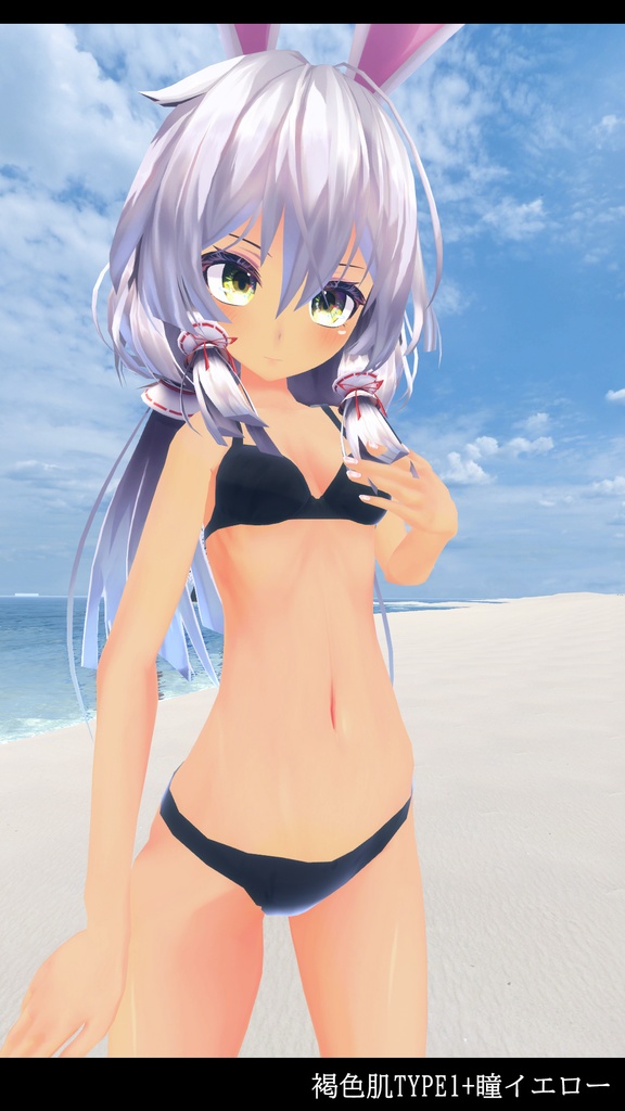 【いちじくちゃん専用】肌・眼テクスチャ素材/ichijiku Skin/Eye texture