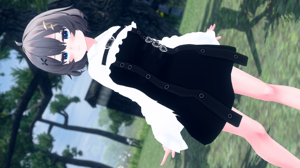 【アッシュ(Ash)ちゃん専用】肌・眼テクスチャ素材/Ash Skin/Eye texture