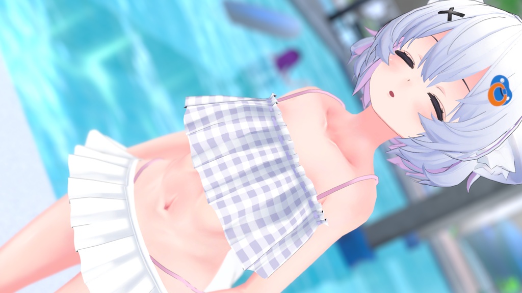 【アッシュ(Ash)ちゃん専用】肌・眼テクスチャ素材/Ash Skin/Eye texture