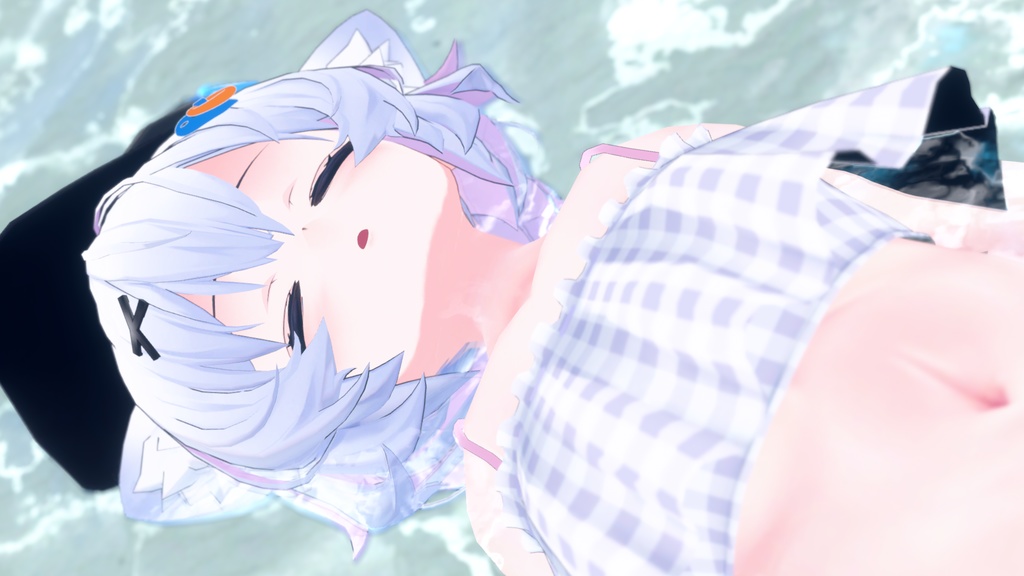 【アッシュ(Ash)ちゃん専用】肌・眼テクスチャ素材/Ash Skin/Eye texture