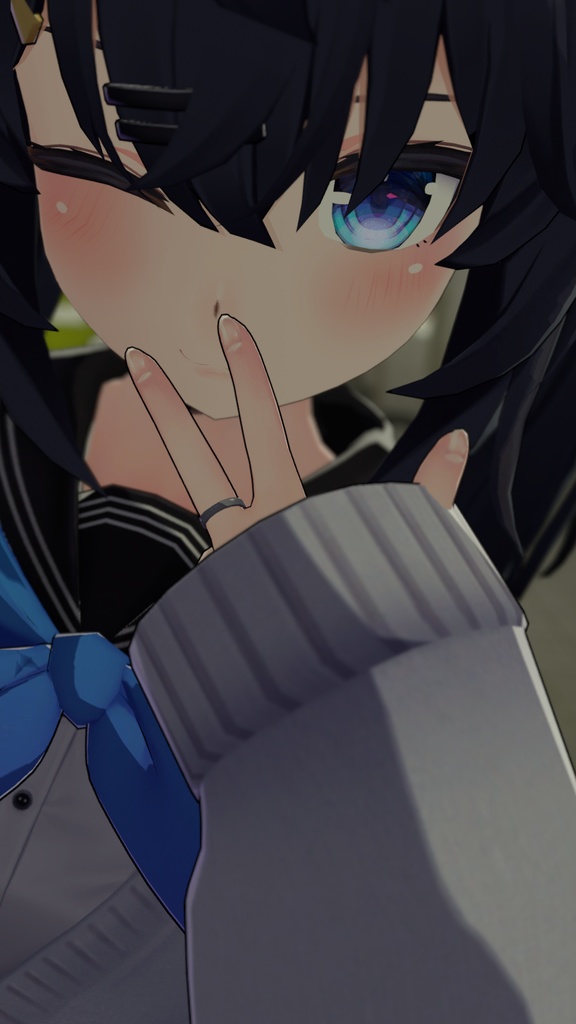 【セフィラ(Sephira)ちゃん専用】肌・眼テクスチャ素材/Sephira Skin/Eye texture