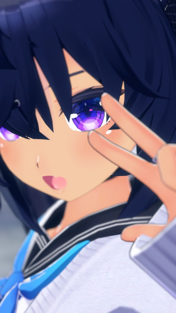 【セフィラ(Sephira)ちゃん専用】肌・眼テクスチャ素材/Sephira Skin/Eye texture