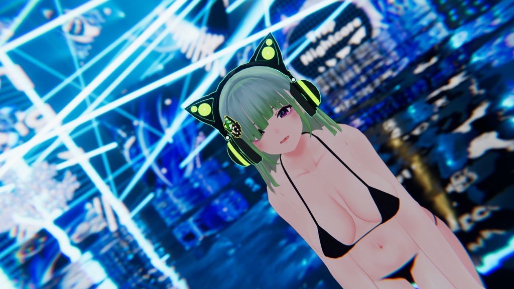 【くろなつ(Kuronatu)ちゃん専用】肌・眼テクスチャ素材/kuronatu Skin/Eye texture