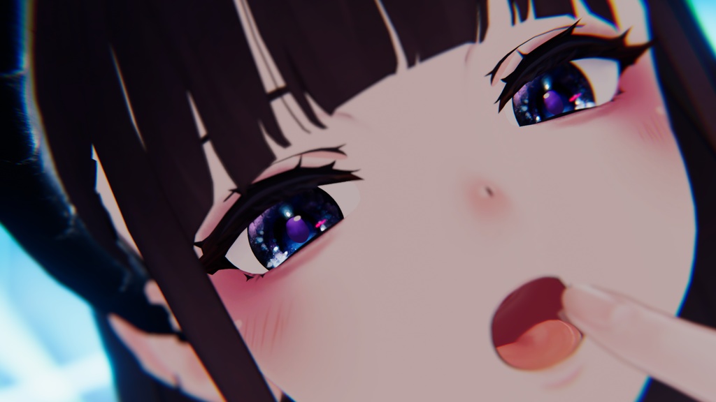 【くろなつ(Kuronatu)ちゃん専用】肌・眼テクスチャ素材/kuronatu Skin/Eye texture