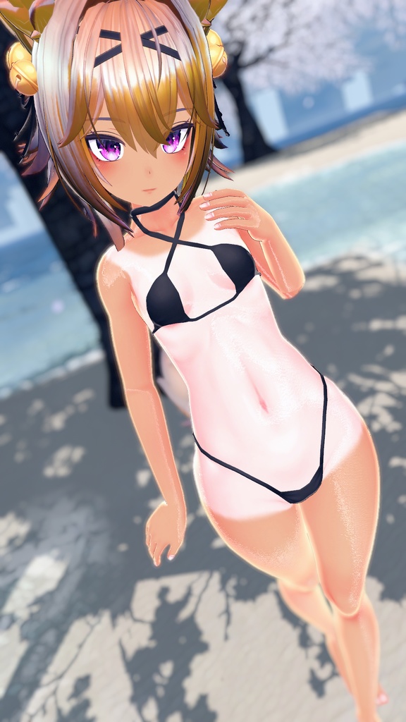 【竜胆ちゃん(Rindo)専用】肌・眼テクスチャ素材/Rindo Skin/Eye texture