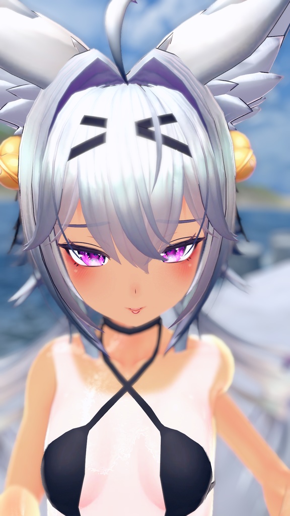 【竜胆ちゃん(Rindo)専用】肌・眼テクスチャ素材/Rindo Skin/Eye texture