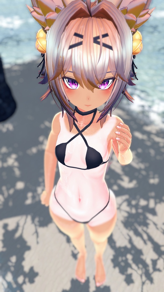 【竜胆ちゃん(Rindo)専用】肌・眼テクスチャ素材/Rindo Skin/Eye texture