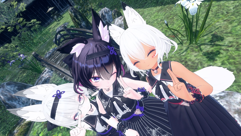 【幽狐族のお姉様(YuukoSan)専用】肌・眼テクスチャ素材/Yuuko San Skin/Eye texture