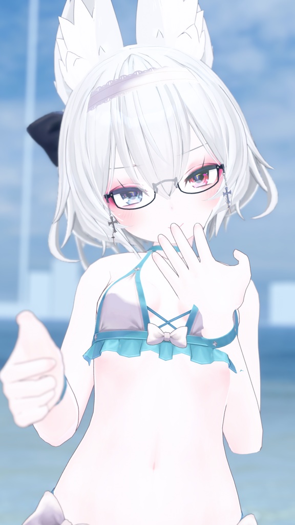 【幽狐族のお姉様(YuukoSan)専用】肌・眼テクスチャ素材/Yuuko San Skin/Eye texture