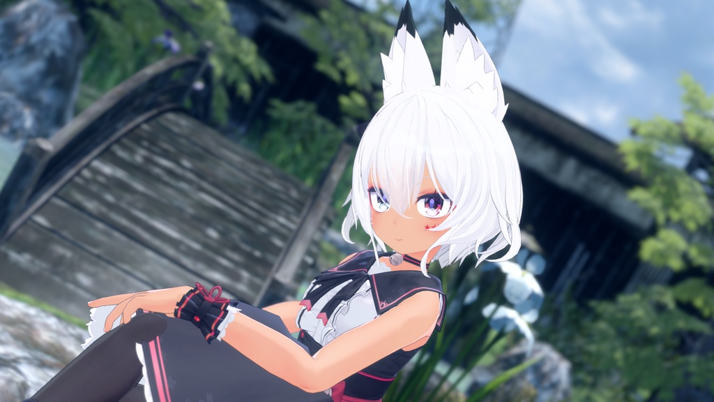 【幽狐族のお姉様(YuukoSan)専用】肌・眼テクスチャ素材/Yuuko San Skin/Eye texture