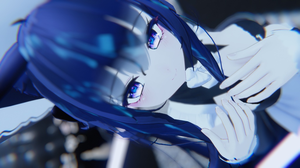 【舞夜(Maya)ちゃん専用】眼テクスチャ素材(3種類)/Maya FaceSkin/Eye texture 3Pattern