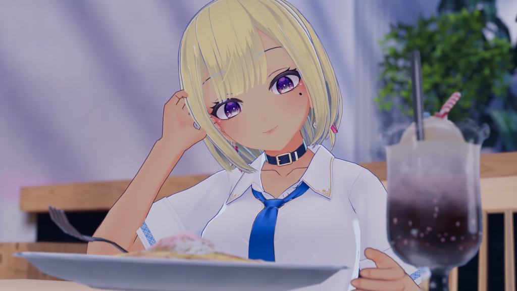 【リース(Leath)専用】肌・眼テクスチャ素材/Leath Skin/Eye texture