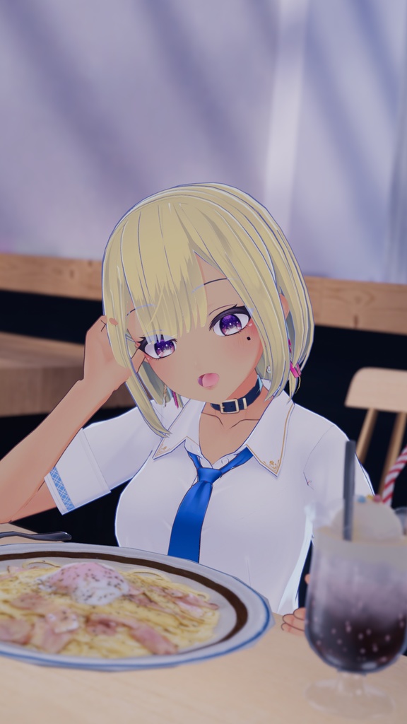 【リース(Leath)専用】肌・眼テクスチャ素材/Leath Skin/Eye texture