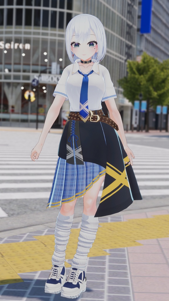 【リース(Leath)専用】肌・眼テクスチャ素材/Leath Skin/Eye texture