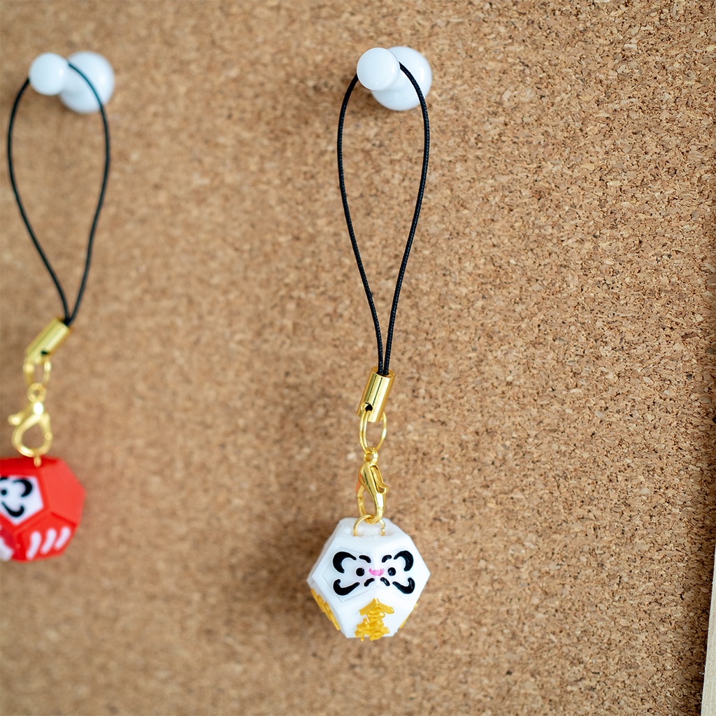 どデカだるまストラップ Ver.合格