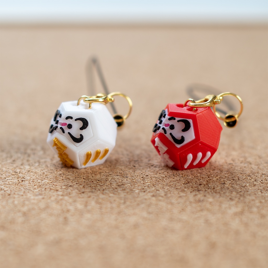 どデカだるまストラップ Ver.合格