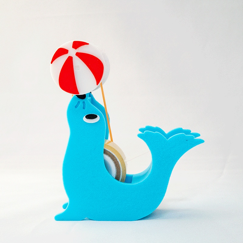 アシカがあるさ 3色セット【組立済み完成版】