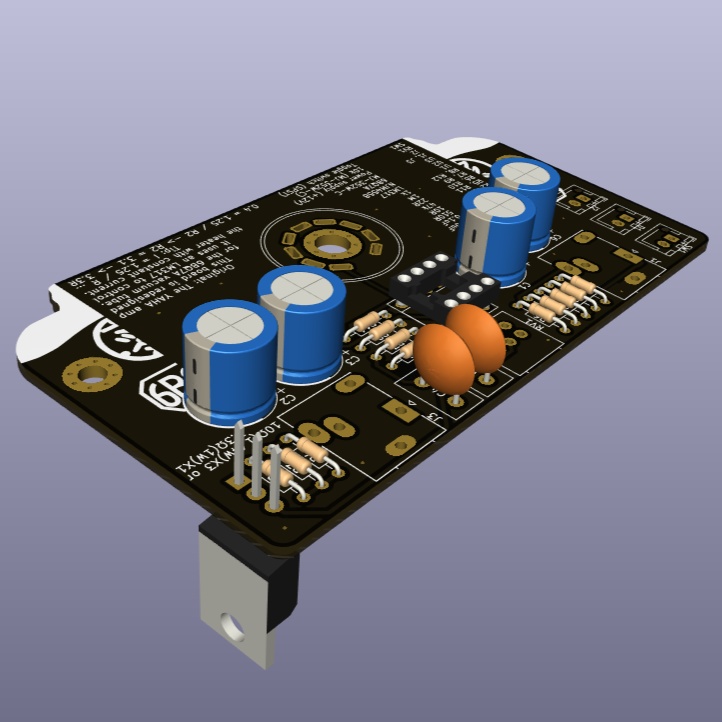 YAHAアンプ製作用基板