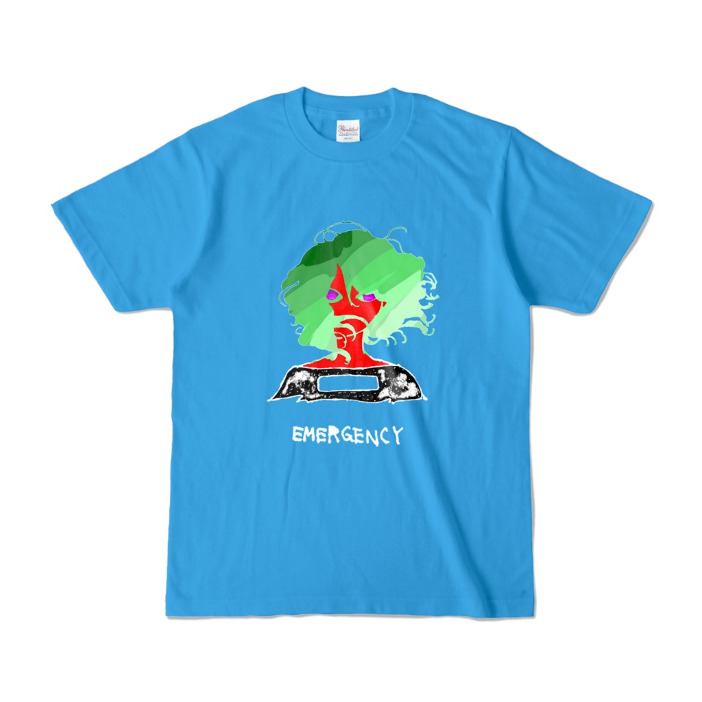 「EMERGENCY」カラーTシャツ