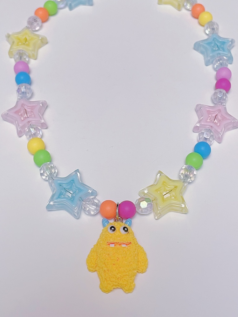 モンスターネックレス(黄)