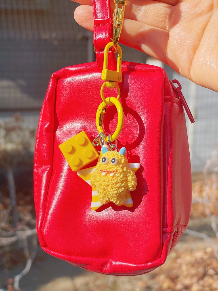 モンスター(イエロー)じゃらじゃらチャーム