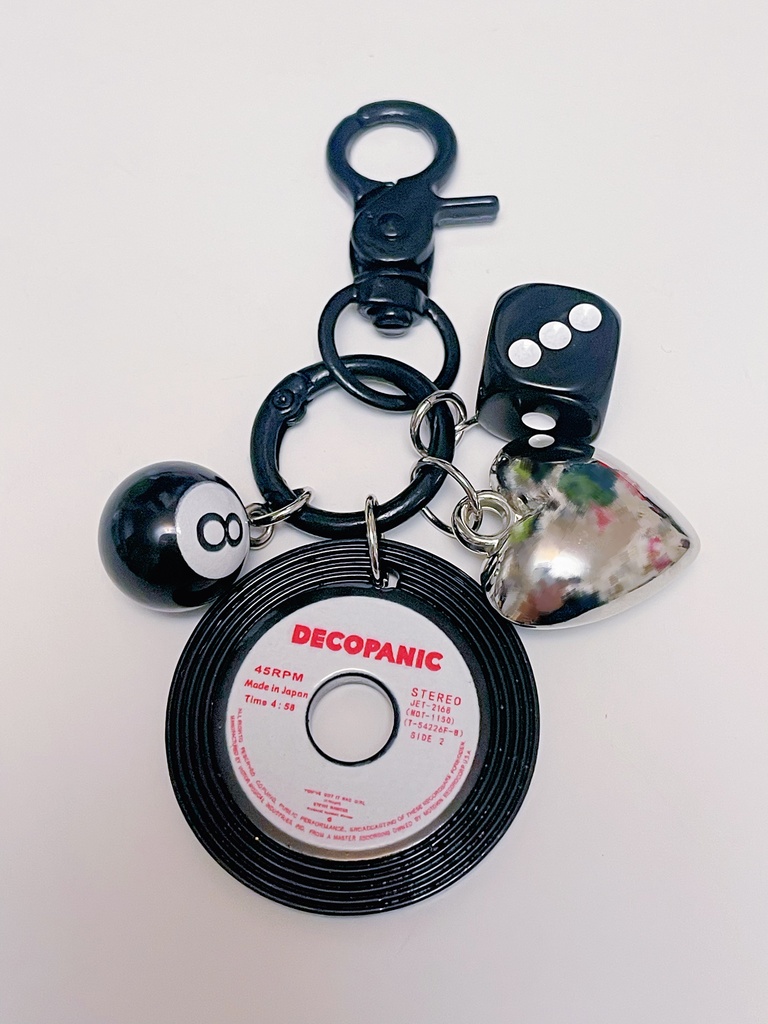 じゃらじゃらチャーム(ブラック)